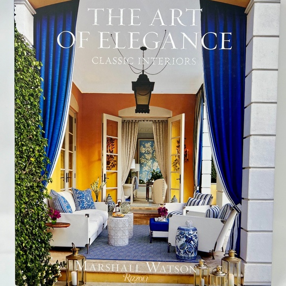 The Art of Elegance Classic Interiors Hardcover Book by Marshall Watson